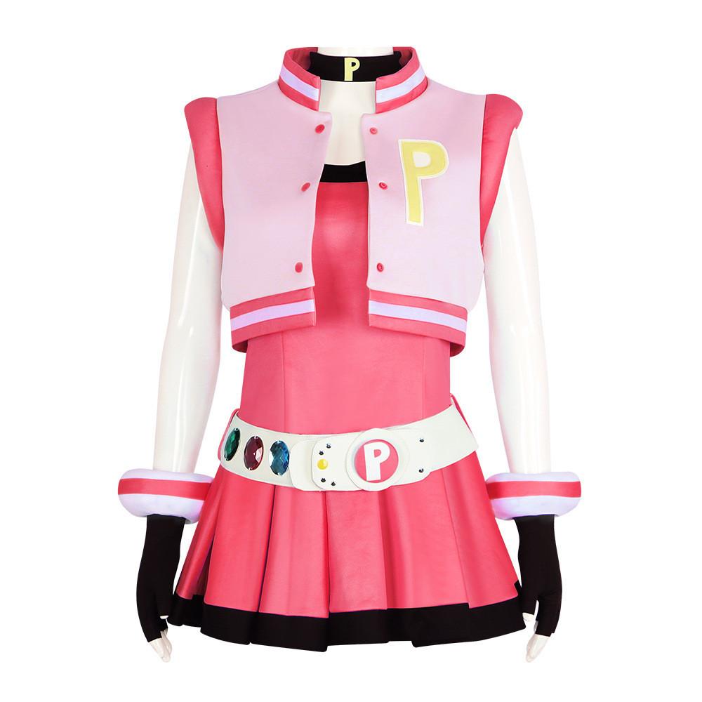 Colorful Polyester Powerpuff Girls Cosplay Costume Perfect For Halloween Or Stage Performances