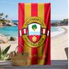 Southampton FC Personalisiertes Bedrucktes Strandtuch Fußballlogo Unterstützung Benutzerdefinierter Name Text Absorbierendes Handtuch Für Sport Reisen Besonderes Geschenk