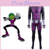 Teen Titans Raven Halloween Stage Costume With 3d Digital Print For Cosplay Events
