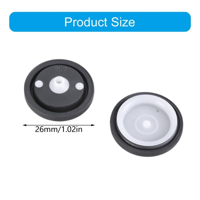 4 Stück Stabile Klebstoffe Materialien Membrandichtungen für Sensor-Spülventile Tragbares Zubehör für den Heim- und Gewerbegebrauch