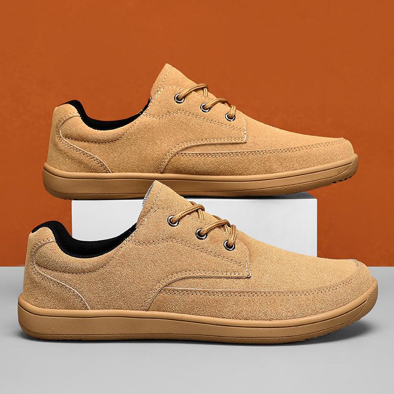 TUINANLE Schuhe mit breiter Zehenbox: Herren Outdoor Übergröße Schwarz Weite Zehenpartie Freizeit-Sneaker Größen 39–48