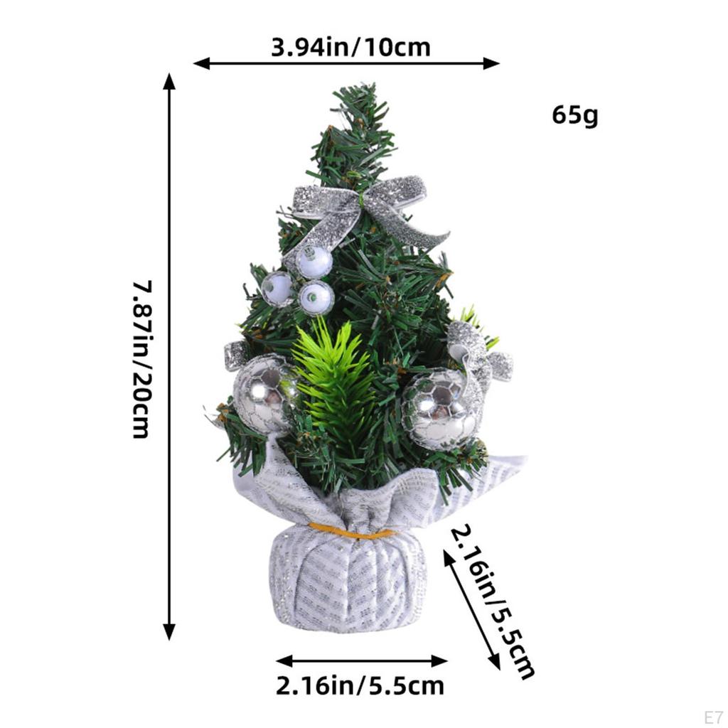 Mini vánoční ozdoba na stromeček, realistické umělé vánoční dekorace na stůl