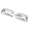 Pair Chrome Mirror Cover Silver Side Door Rearview Mirror Cap Housing Waterproof Heat Resistant for CRV 2003 2004 2005