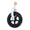 6.5 Inch Wheelchair Castor PU Tire Universal Front Drive Wheel Replacement for Handcart Grocery