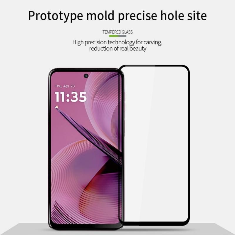 Für Motorola Moto G66y 5G/Motorola Moto G66j 5G Hartglasfolie PINWUYO JK Serie-2 9H Vollbildschutz