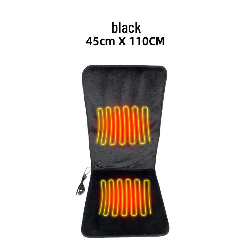 USB Heated Seat Cushion - Electric Winter Heating Pad for Office, Car, and Outdoor Chairs