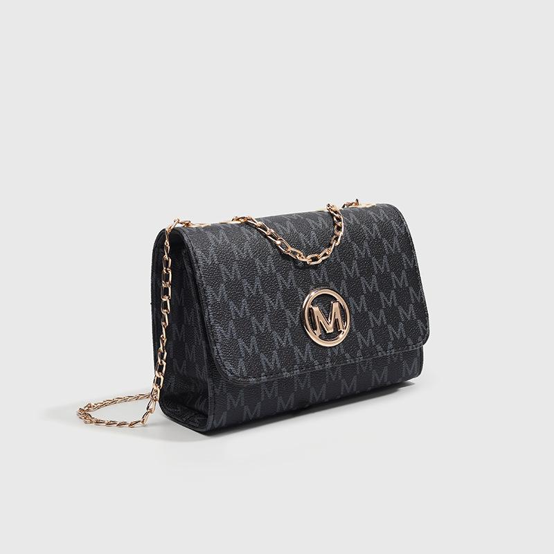 Spring new simple shoulder bag fashionable camera bag trendy oblique span bag fashionable printed small square bag