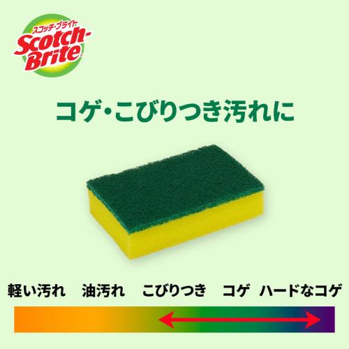 3M Sponge Scrubber Kitchen Burnt Remover Antibacterial 15 Pieces Scotch Brite S-21KS 15PC General Cleaning