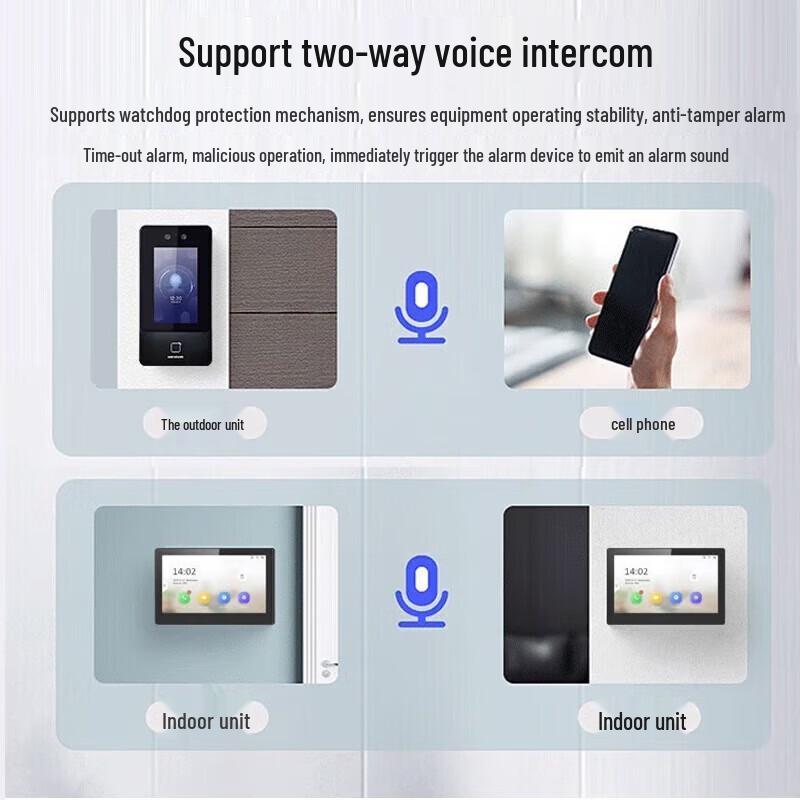 HIKVISION DS-K1T342MF-E1 Face Recognition Access Control & Time Attendance Terminal CN plug (adapter included)