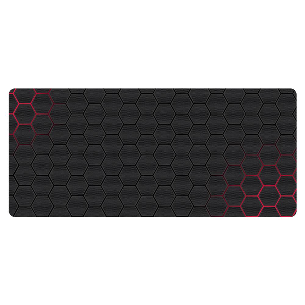 300x600x2mm Honeycomb Pattern Rubber Mouse Pad Anti-skid Computer Desktop Mat