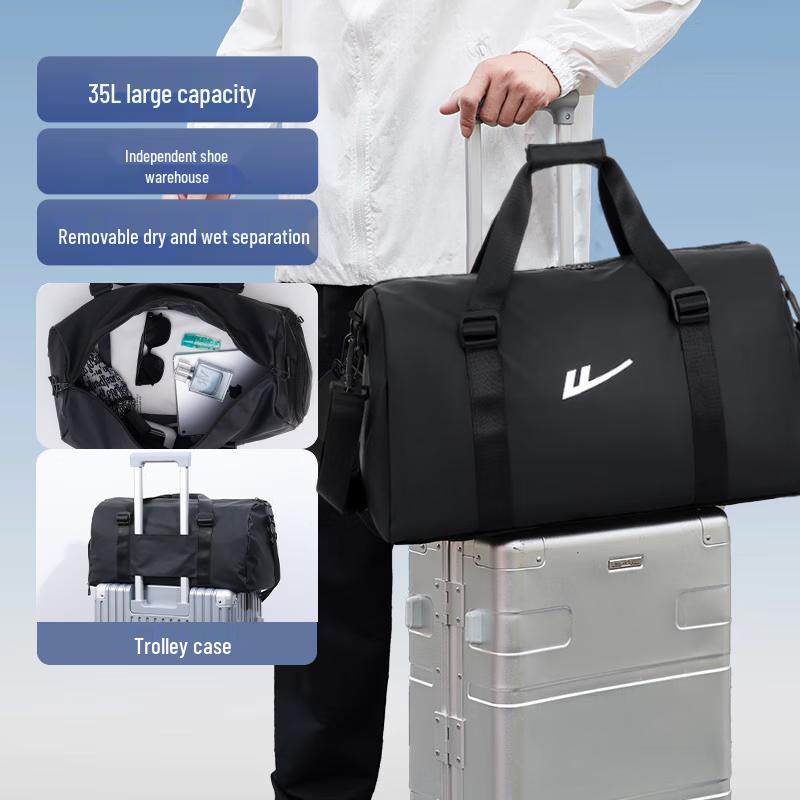 Warrior Dry Wet Separation Travel Duffle Bag