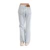 Off White Womens/Ladies Corporate Flared Cropped Jeans