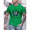 T-Shirt Mens Summer All-Match Clothing Trendy Crewneck Tee Tops Oversize Cotton Streetwear