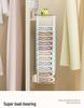 Suction Cup Wall-Mounted Underwear Organizer with Lid - Large Capacity Drawer for Socks