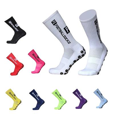 Neue Stil FS Fußball Socken Runde Silikon Saugnapf Grip Anti Slip Fußball Socken Sport Männer Frauen Baseball Rugby Socken