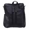 Zaino in Pelle Morbida Nero Multifunzionale Zaino Scolastico Stile Coreano Zaino per il College