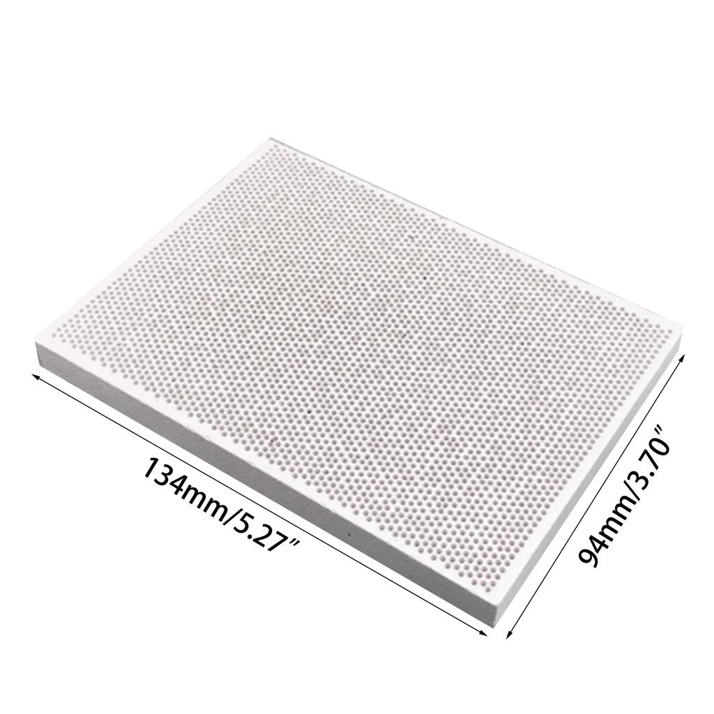 Honeycomb Ceramic Soldering Parts Jewelry Heating Plate for Casting Melting Gold