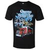 Unisex Short Sleeve Fashion Brand Tee Summer Queens of The Stone Age Graphic Cotton T-shirt Hip Hop Streetwear Oversized Tshirt Short Sleeve Casual