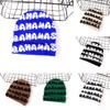 Knitted Letter Bahamas Cap Breathable Hat Urban Streetwear In Seasons Cold