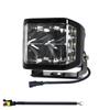 LED Work Light 3-sided Light 6000K 100W Driving Lights IP67 Waterproof Spot Lights for Truck, Motorcycles, SUVs, ATVs, Boats