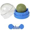 Self-Adhesive Rotating Catnip Lickable Toy Ball for Boredom Relief and Self-Play