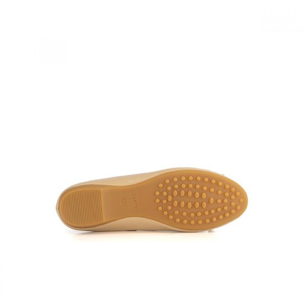 Tandy Women Flat Shoes Ivory J1586v
