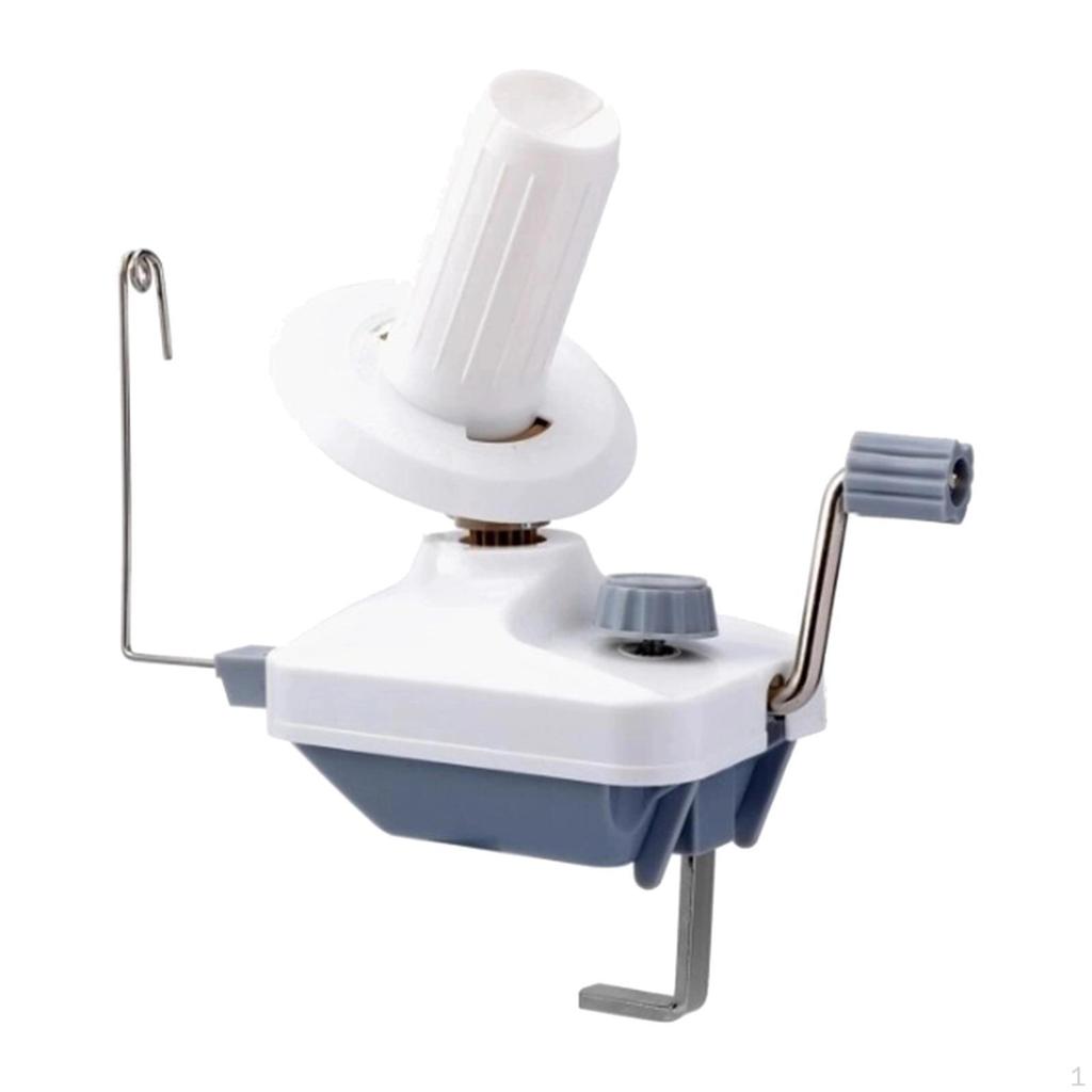 Compact Hand-cranked Yarn Winder for Home Use, Wool Skein Holder, Ideal Skeins of Yarn.