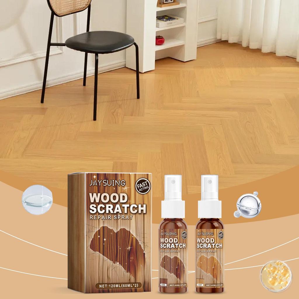 Jaysuing Wood Floor Scratch Repair Spray