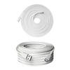 Câble d'extension d'alimentation robuste pour caméras de vidéosurveillance et appareils portables Charge rapide 2A Diverses longueurs disponibles