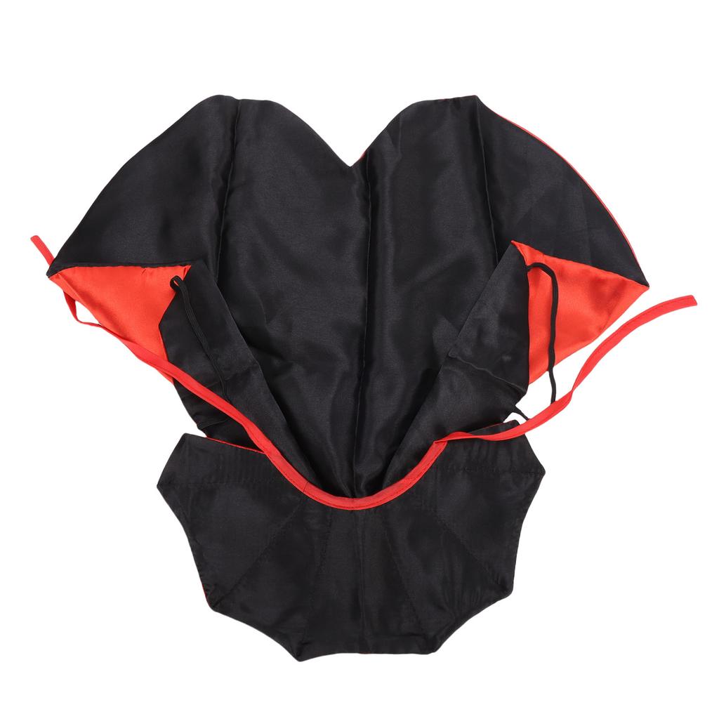 Pet Costume Cape Red Black Reversible Dog Cat Cloak Funny Cosplay Costumes Outfit for Party Cosplay Photo Prop