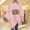 Korean Style Women's Summer Cartoon Casual Loose T-Shirt