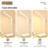 Eye-Protecting Dual-Use Rechargeable Desk Lamp with Touch Controls for Study and Bedroom Reading