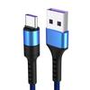 5A High Fast Charge USB 3.0  type C Charging Nylon Cable for  For 