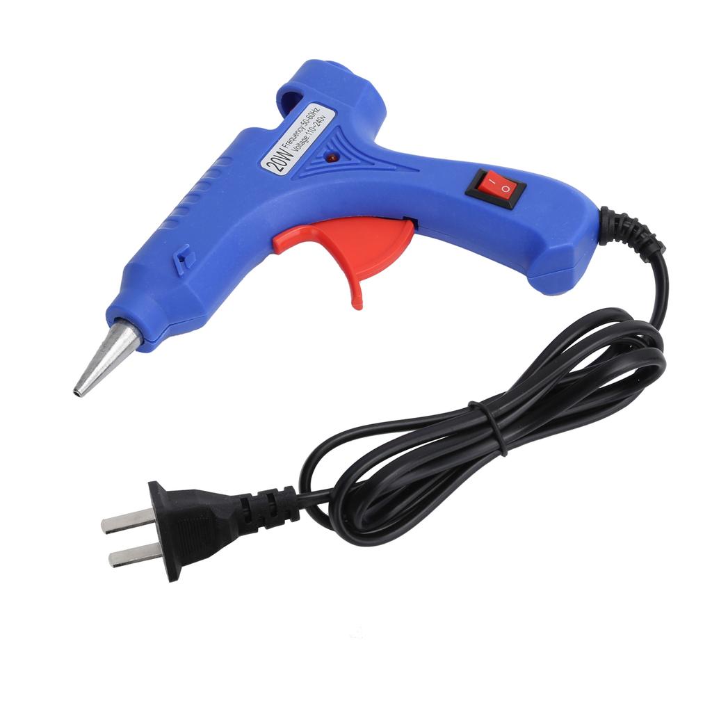 Mini pistoale de lipit la cald cu bețe, pistoale de lipit la cald de 20W pentru arte DIY și meșteșuguri