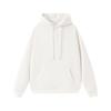 Men's and Women's Warm Cotton Hooded Sweatshirt - Plain Color, Loose Fit, Autumn Winter Style