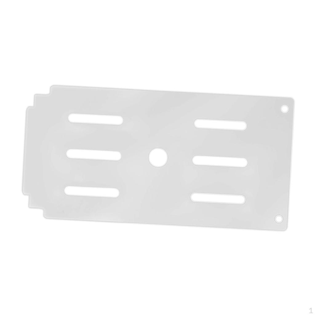 Tank Lid with Feeding Holes, Aquarium Acrylic Canopy