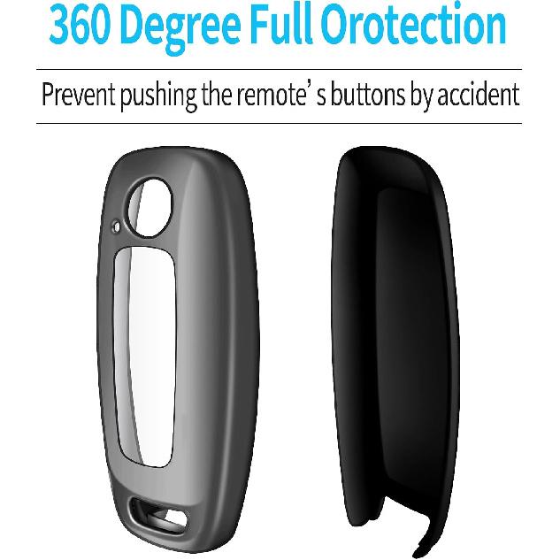 Tukellen for Nissan Key Fob Cover Soft TPU Full Protection Key Shell Key Case Compatible with 2022-2026 Sentra 2023 2024 2025 2026 Rogue Kicks