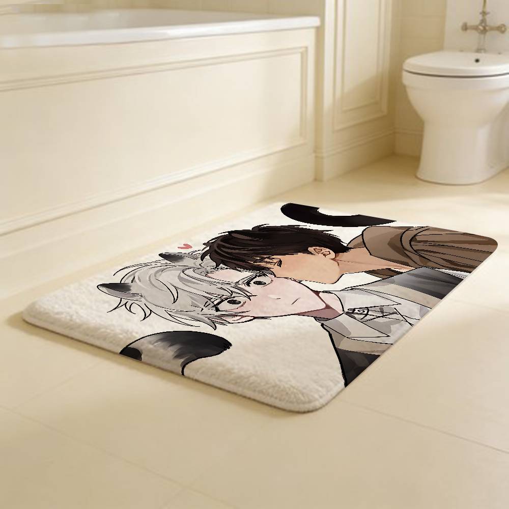 Passion Bl Anime Floor Mat Rectangle Anti-slip Home Soft Badmat Front Door Indoor Outdoor Mat el Decor Mat