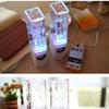 2PCS LED Light Dancing Water Music Fountain Light Speakers for PC Laptop For Phone Portable Desk Stereo Speaker
