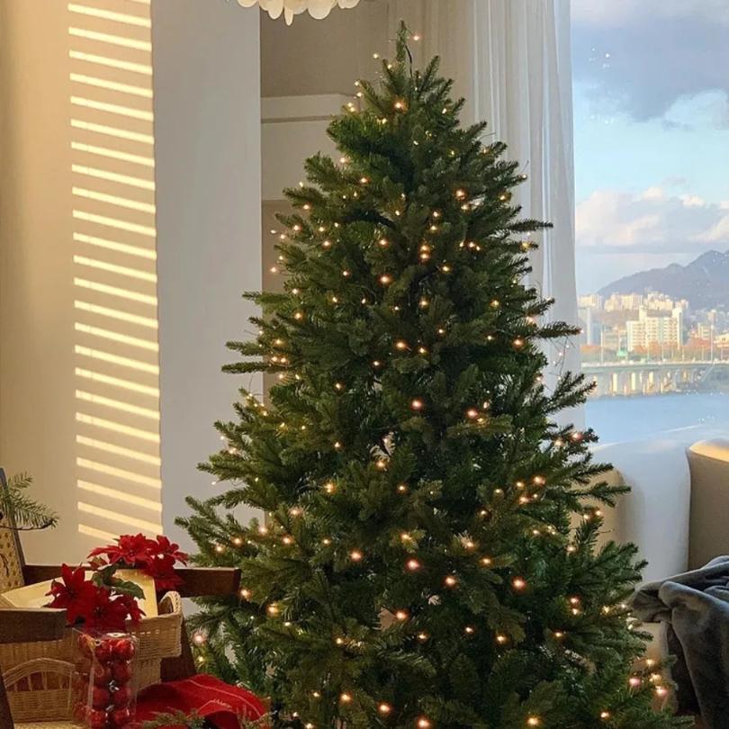 Christmas Home Decoration Spe Christmas Tree Simulation Encrypted with Lights Large Navidad Decoración Hogar Navidad Novedades