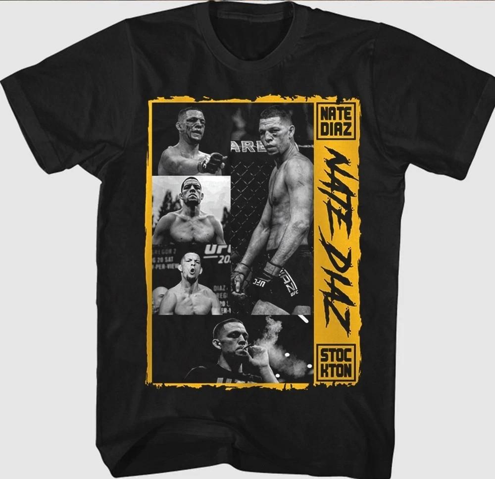 С Рождеством Нейт Диаз Хлопок Все Размеры Футболка B07.36 Унисекс Футболка S