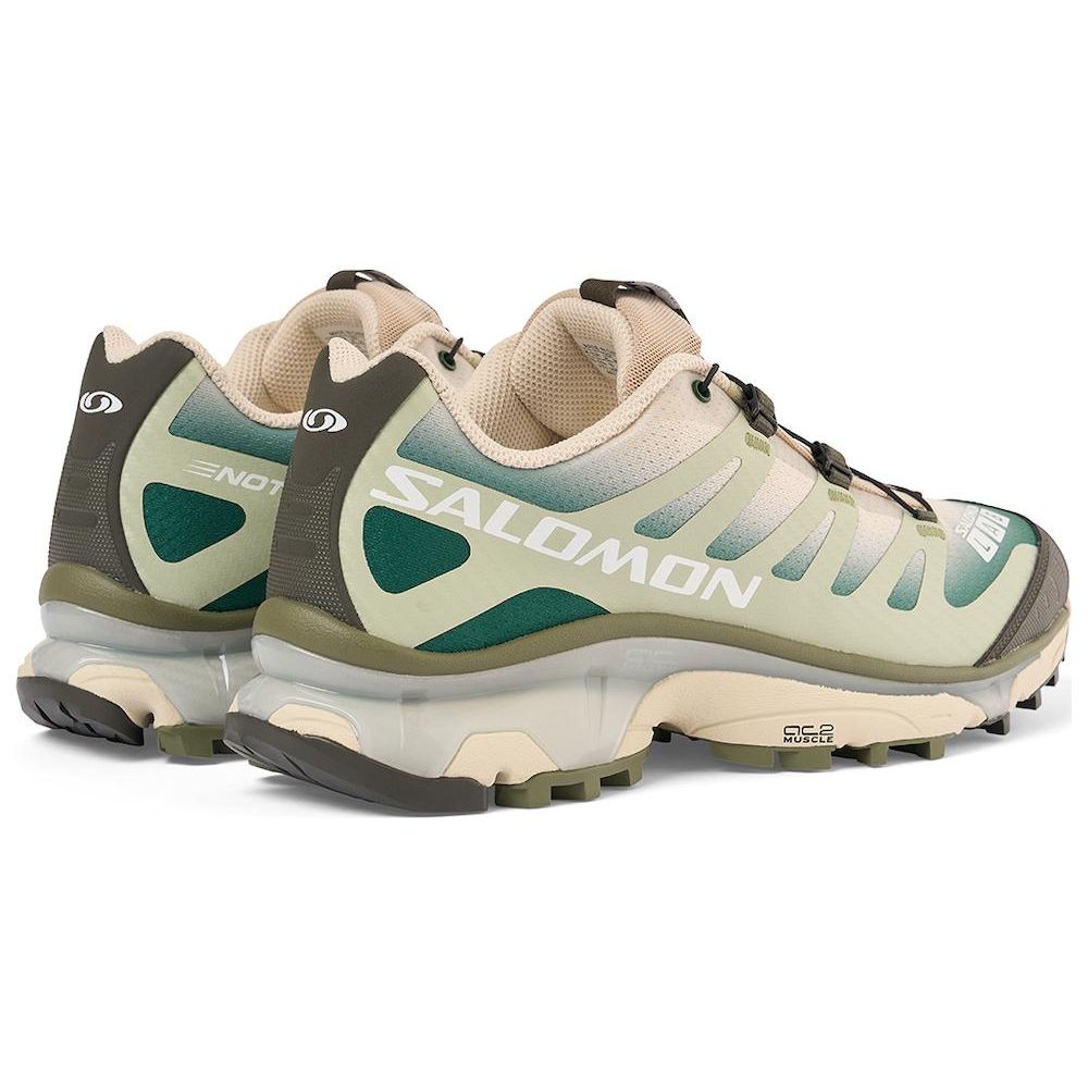 SALOMON XT-4 Comfortable Versatile Breathable Low-Top Outdoor Functional Shoes Unisex Shoes Green White 474239