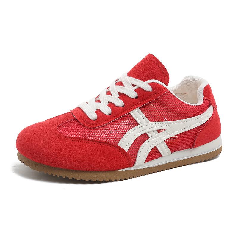 Retro Soft-soled German Training Shoes Women's 2025 Summer New Mesh Breathable Casual Single Shoes Sports Forrest Gump Shoes German Training Shoes