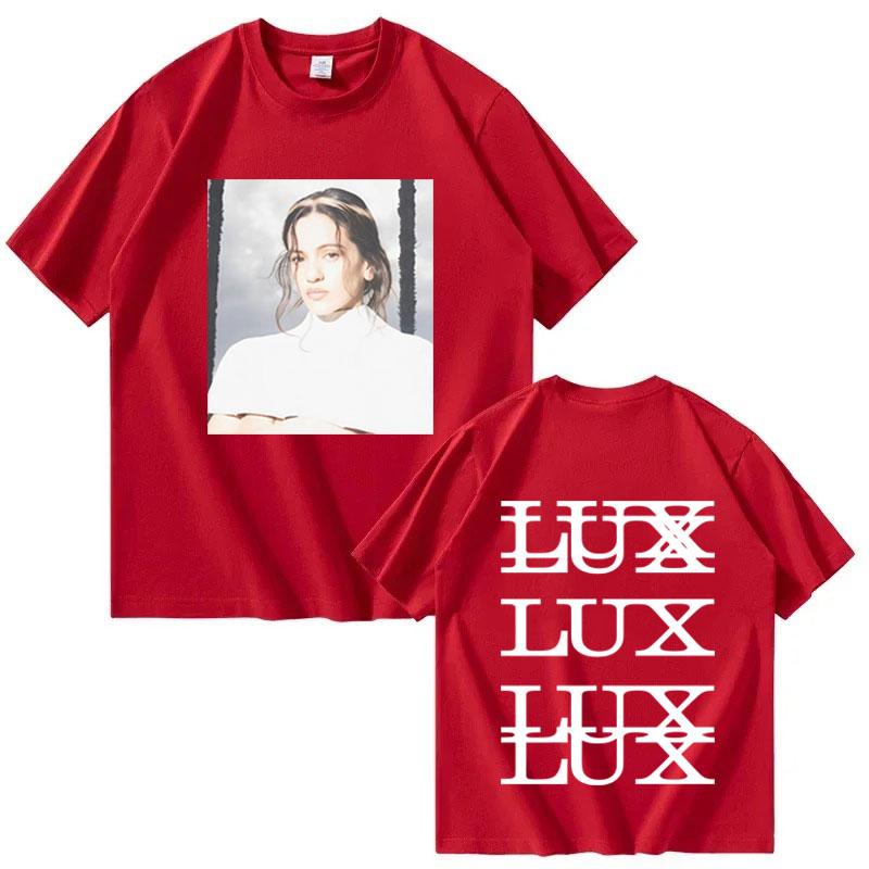 Rosalía LUX Tričko Nové Album Harajuku Grafické Oversized Pánské Dámské Krátký Rukáv Vrcholy Móda Pánské Pohodlné Volné Oblečení Dospívající