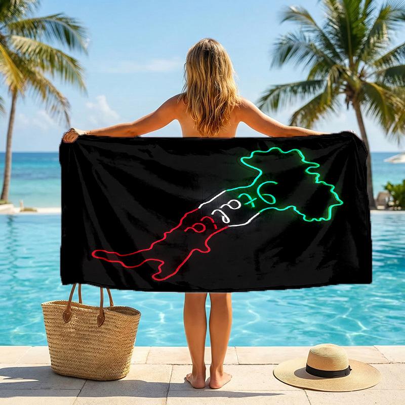 Italien Strandtuch Weiches Mikrofaser Sommerhandtuch Schnelltrocknend Saugfähiges Handtuch für Strand Schwimmbad Reisen