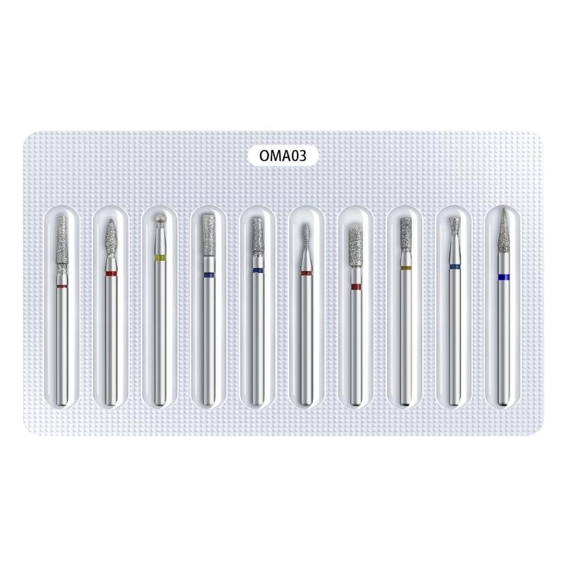Hard Nail Drill Bits Manicure Tools Professional Grinding Salon Essential Removal Gel Acrylic Nail Drill for Home