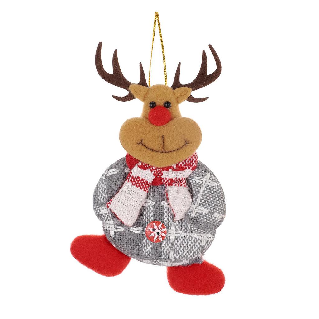 Festive Dancing Doll Cloth Ornament - Christmas & New Year Tree Decoration Gift