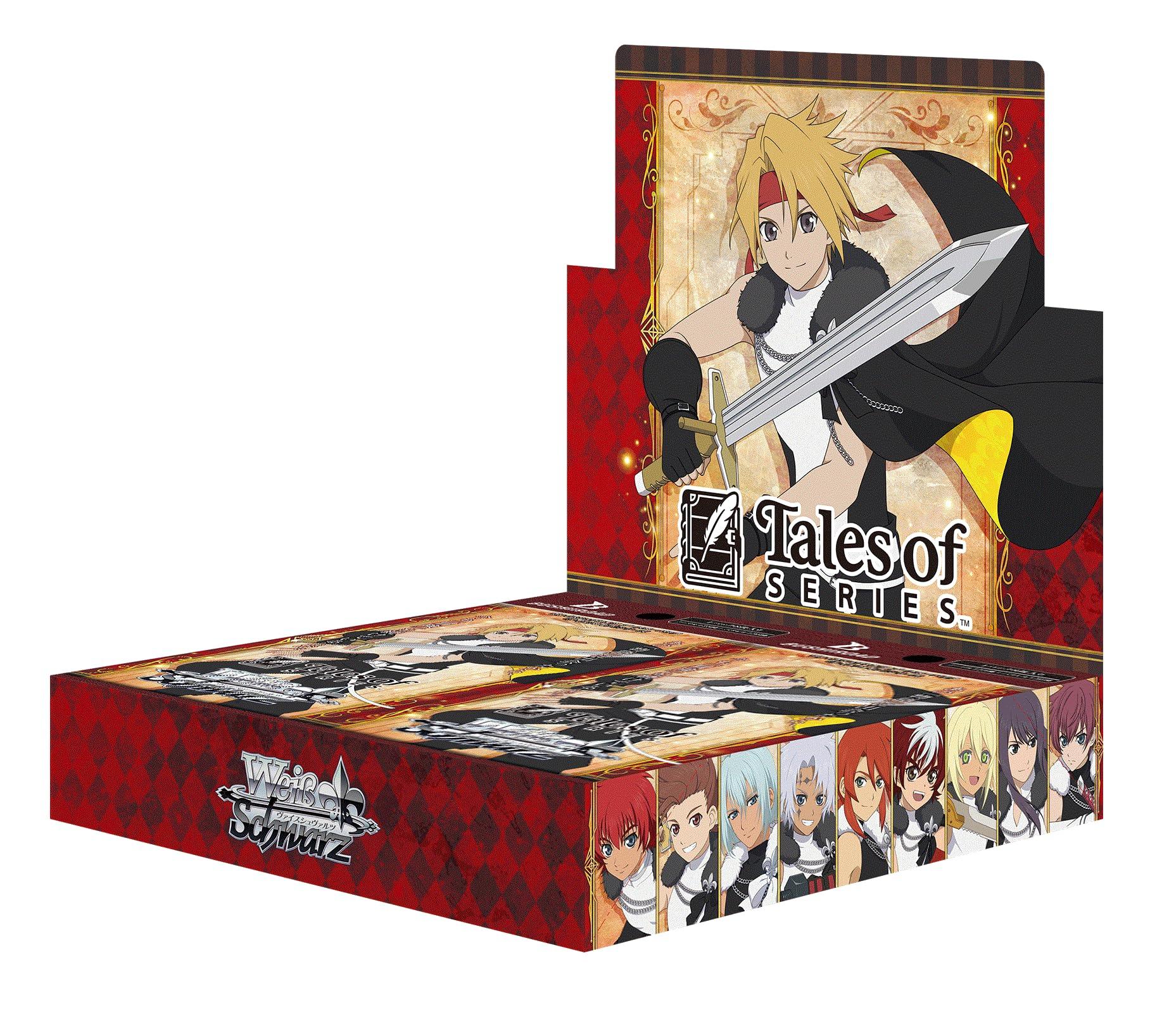 Коробка бустеров Weiss Schwarz Серия  Tales of  12 пачек