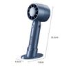 Portable Mini Handheld Fan USB Hand Fan Rechargeable Portable Outdoor Small Pocket Fan 3 Speed Mini Desk Fan with Phone Stand