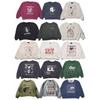 Unisex Oversized Washed Vintage Cotton Sweatshirt Fall Winter Casual Streetwear Pullover